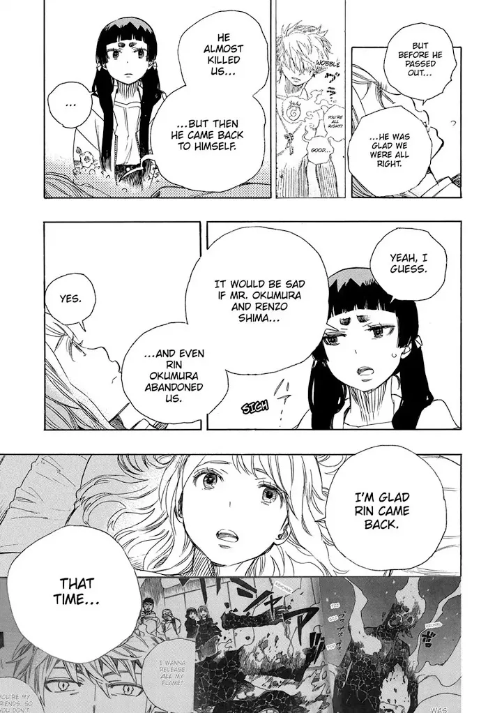 Read Blue Exorcist chapter 99.2 image 3 on Lezhin