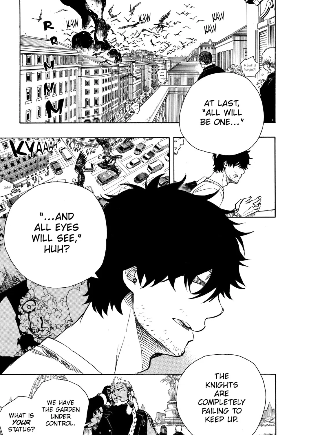 Read Blue Exorcist chapter 99 image 12 on Lezhin
