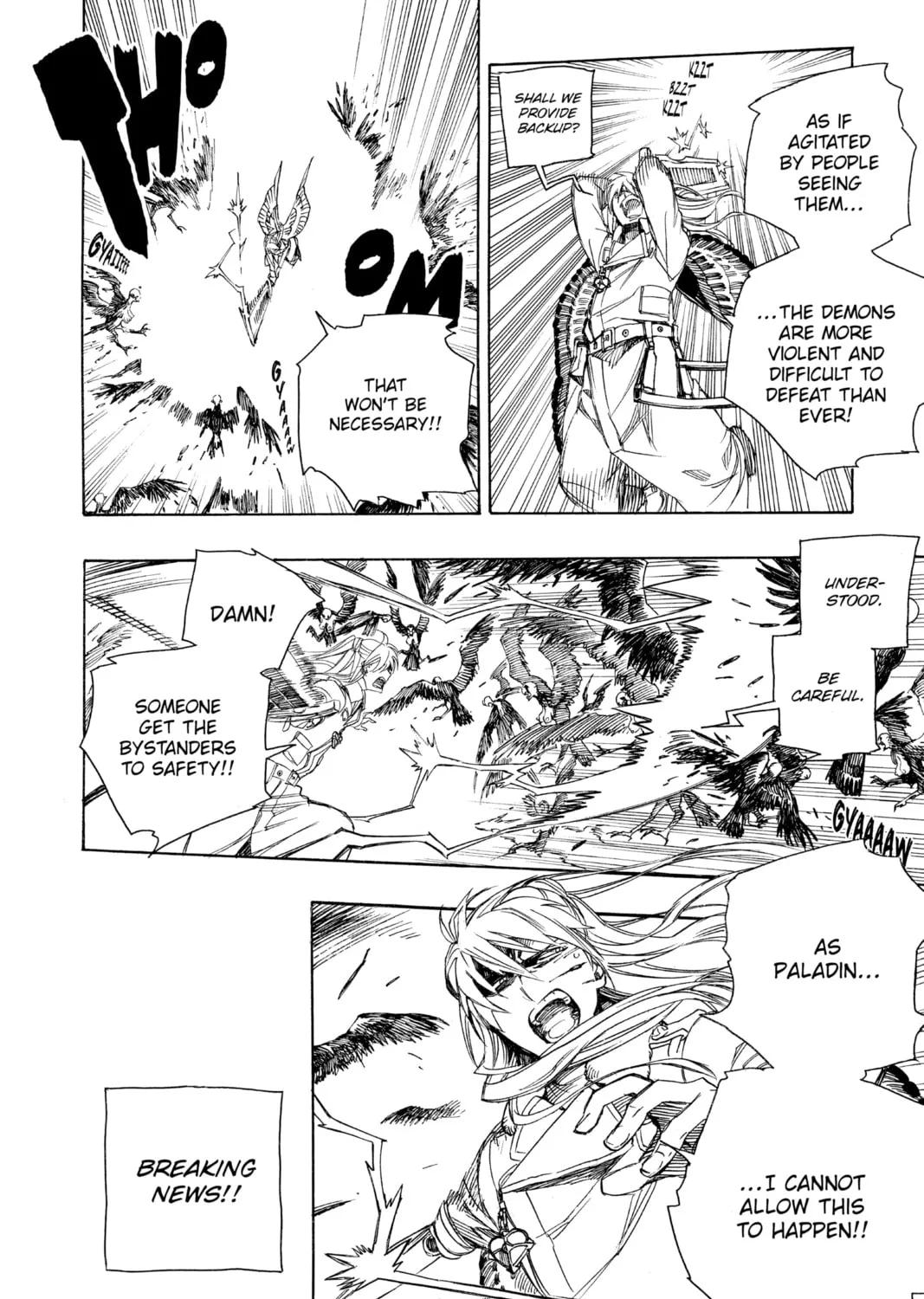 Read Blue Exorcist chapter 99 image 14 on Lezhin