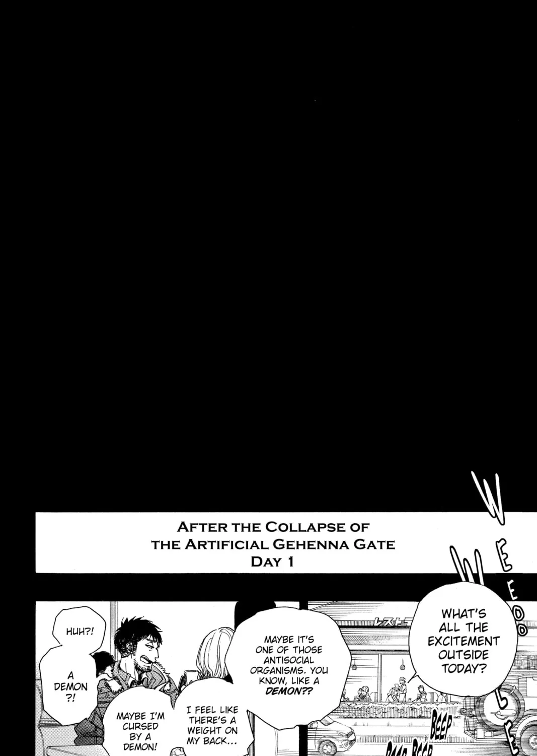 Read Blue Exorcist chapter 99 image 2 on Lezhin