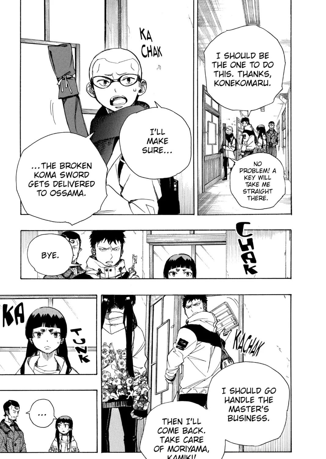 Read Blue Exorcist chapter 99 image 24 on Lezhin
