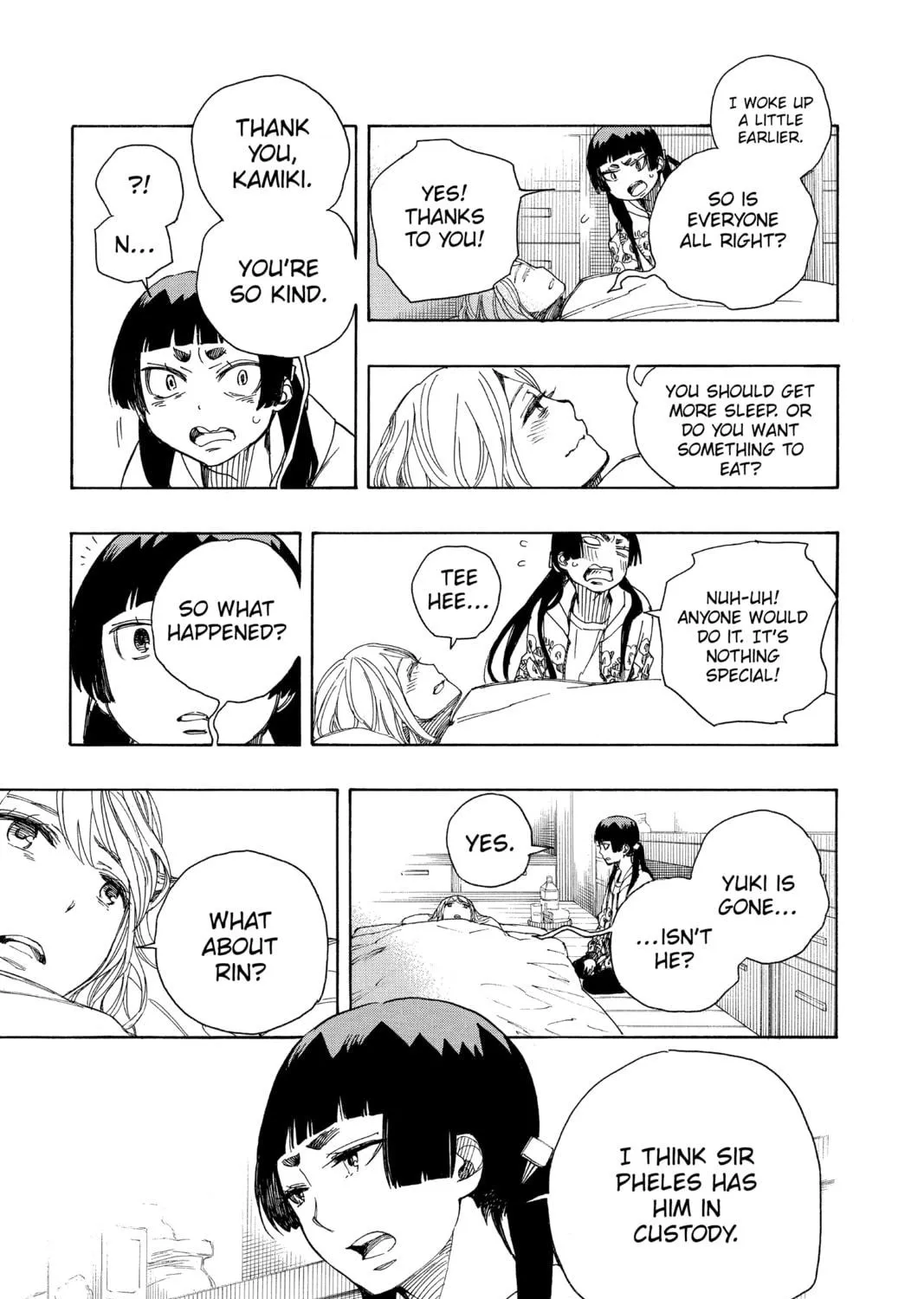 Read Blue Exorcist chapter 99 image 28 on Lezhin