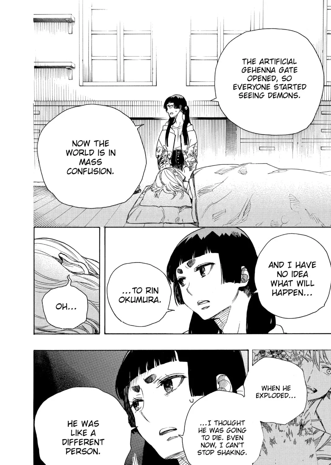 Read Blue Exorcist chapter 99 image 30 on Lezhin