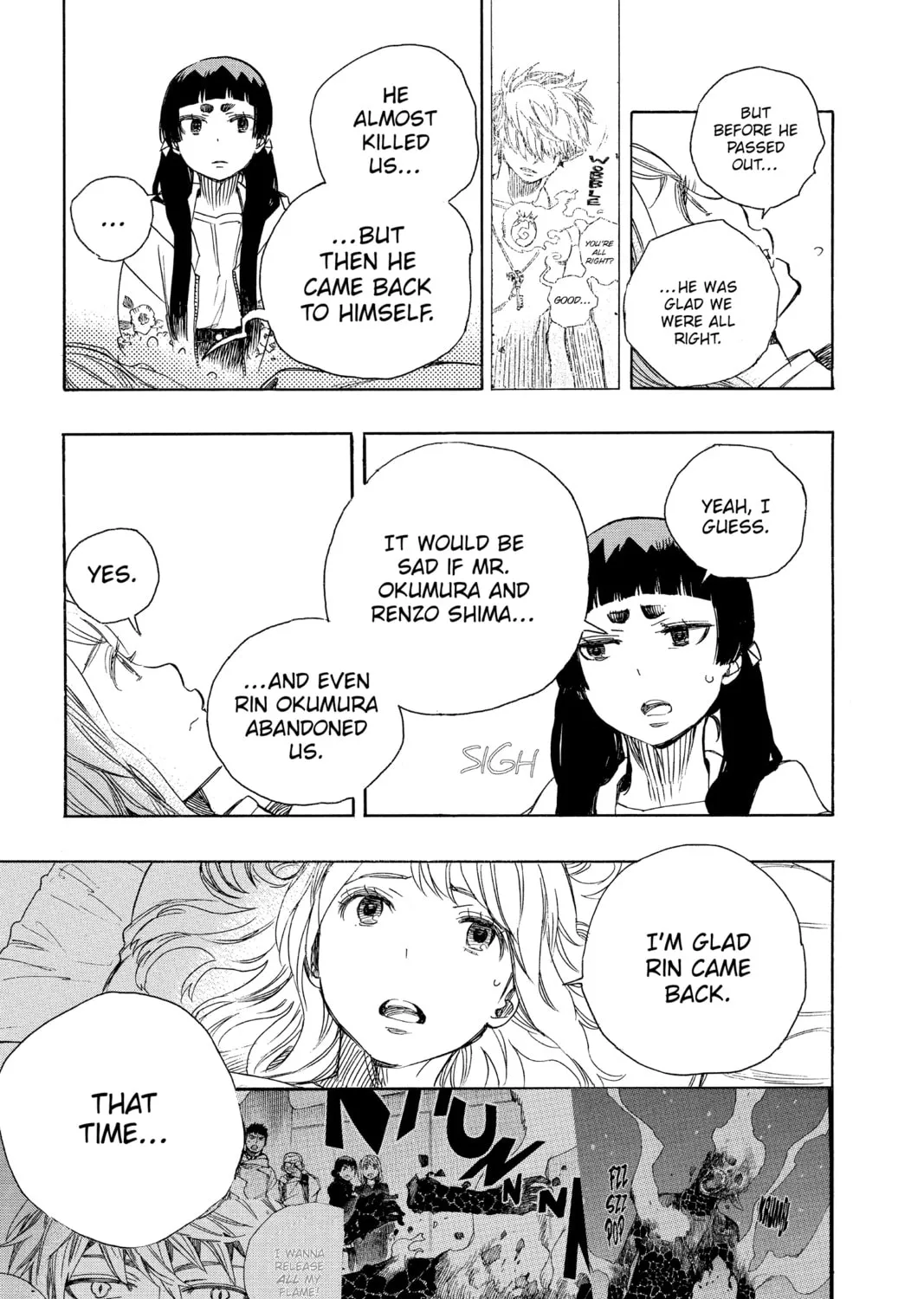 Read Blue Exorcist chapter 99 image 32 on Lezhin