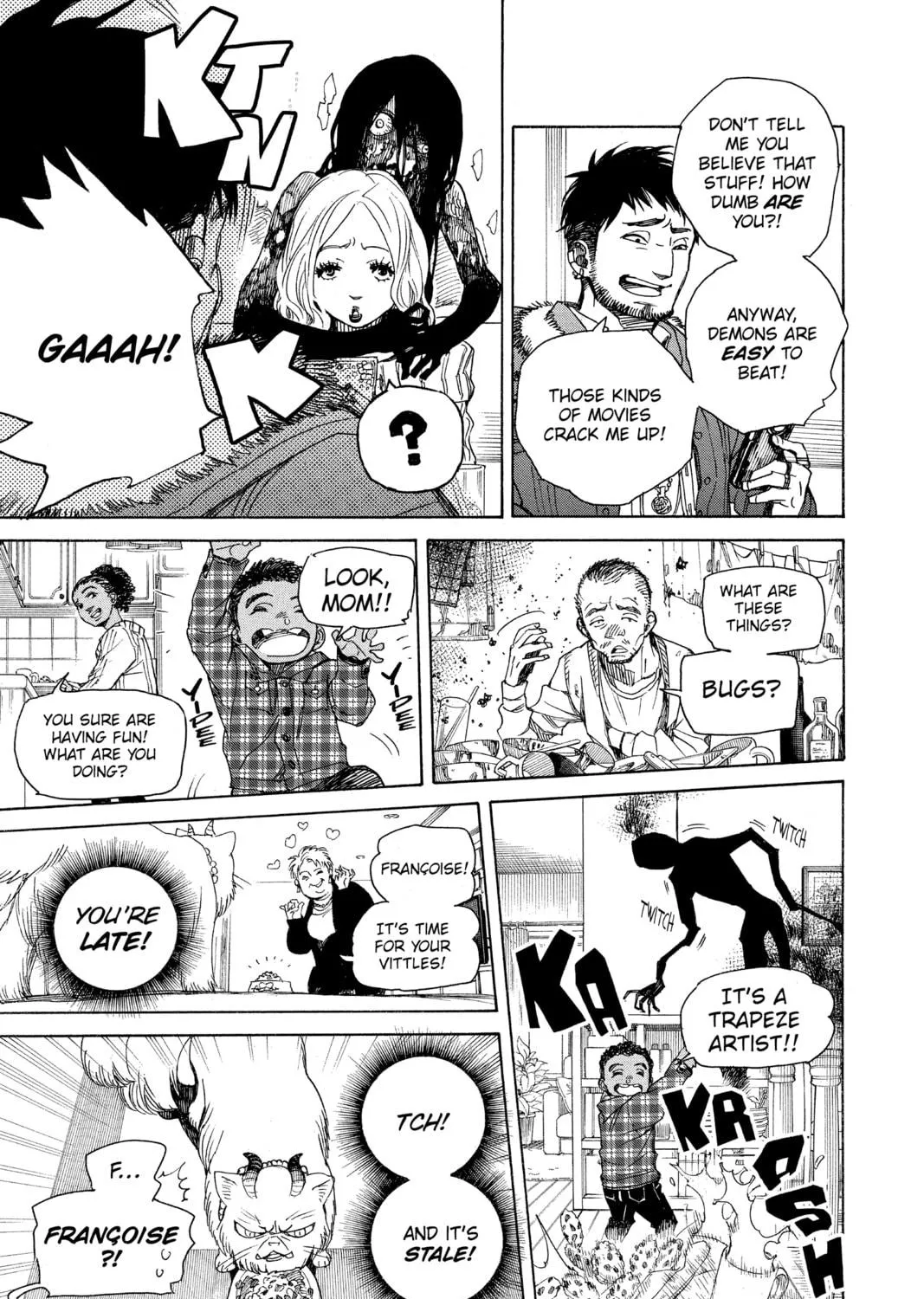 Read Blue Exorcist chapter 99 image 4 on Lezhin