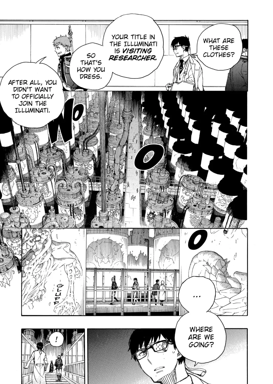 Read Blue Exorcist chapter 99 image 72 on Lezhin