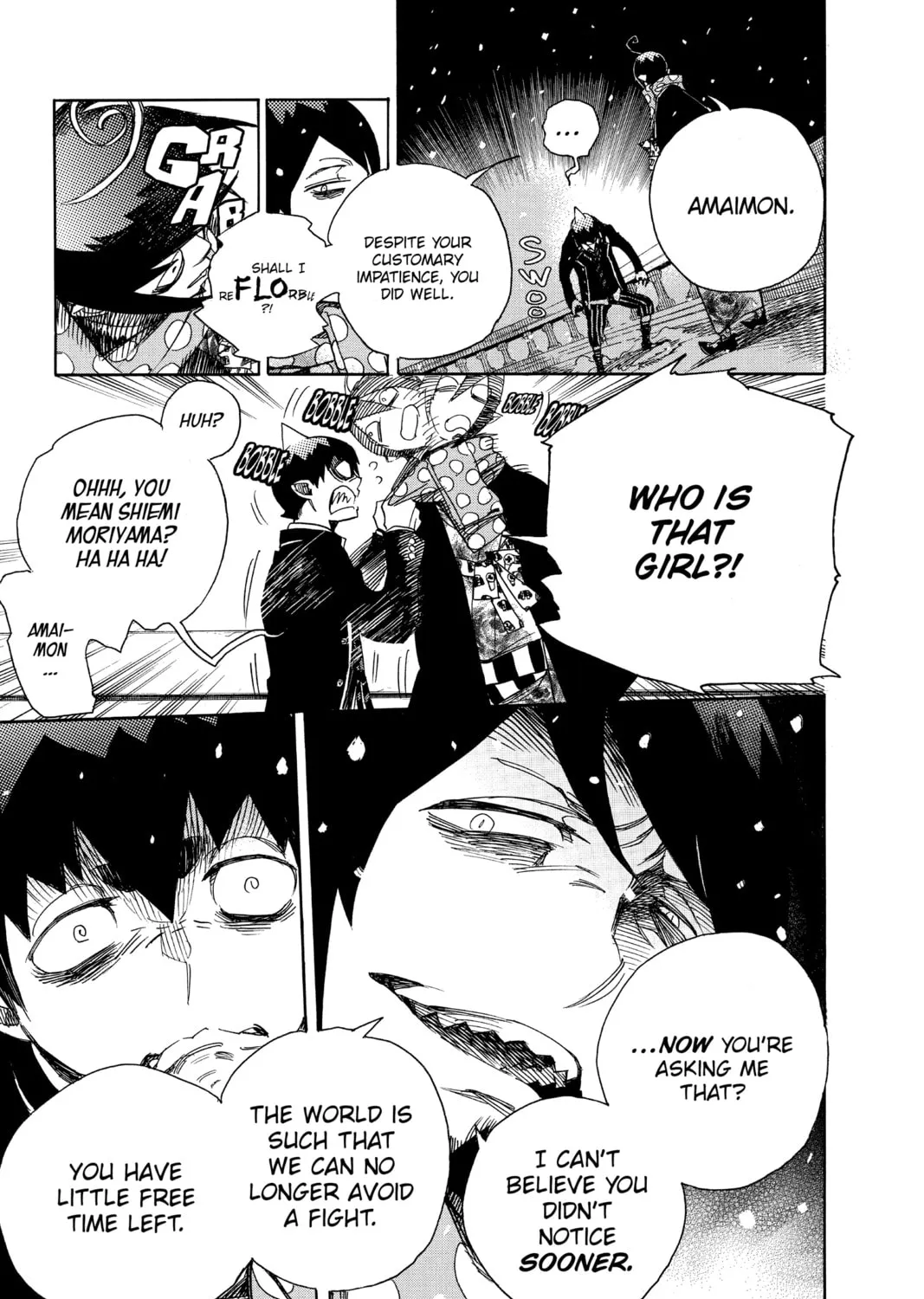 Read Blue Exorcist chapter 99 image 84 on Lezhin