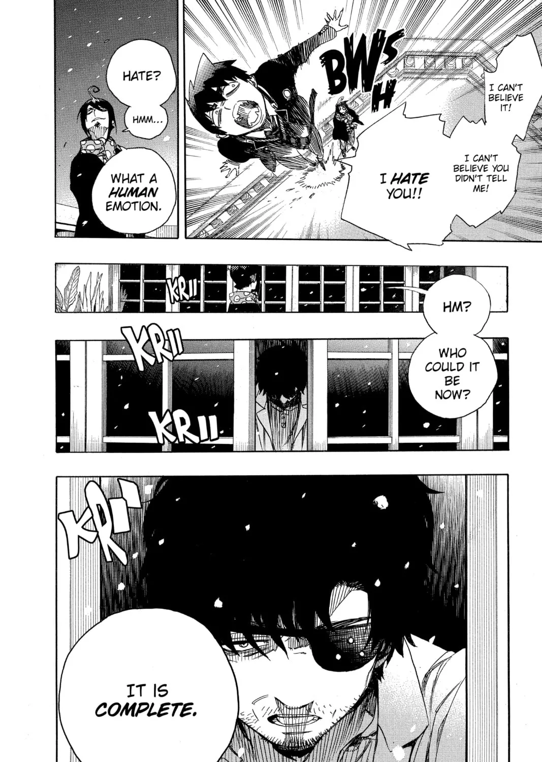 Read Blue Exorcist chapter 99 image 86 on Lezhin