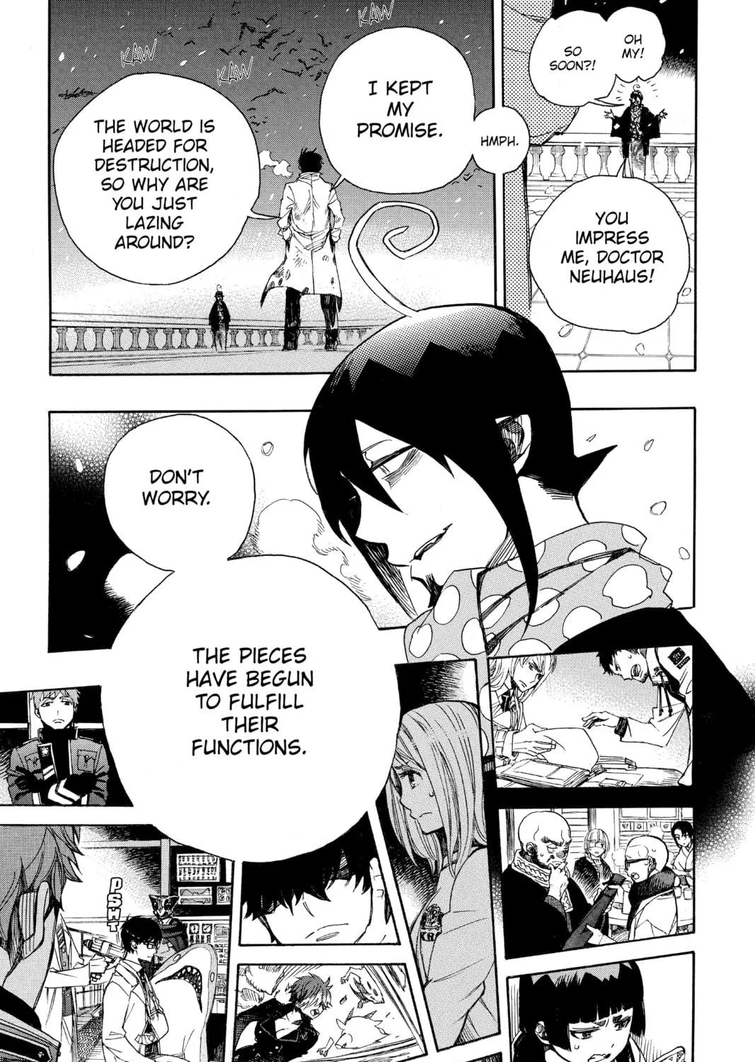 Read Blue Exorcist chapter 99 image 88 on Lezhin