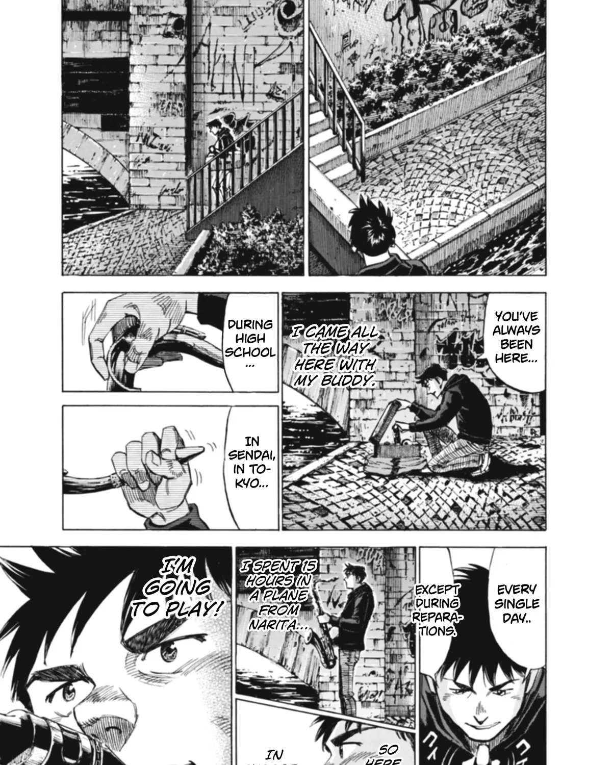 Read Blue Giant Supreme chapter 1 image 36 on Lezhin