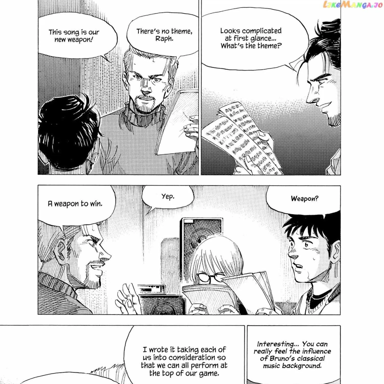 Read Blue Giant Supreme chapter 32 image 8 on Lezhin