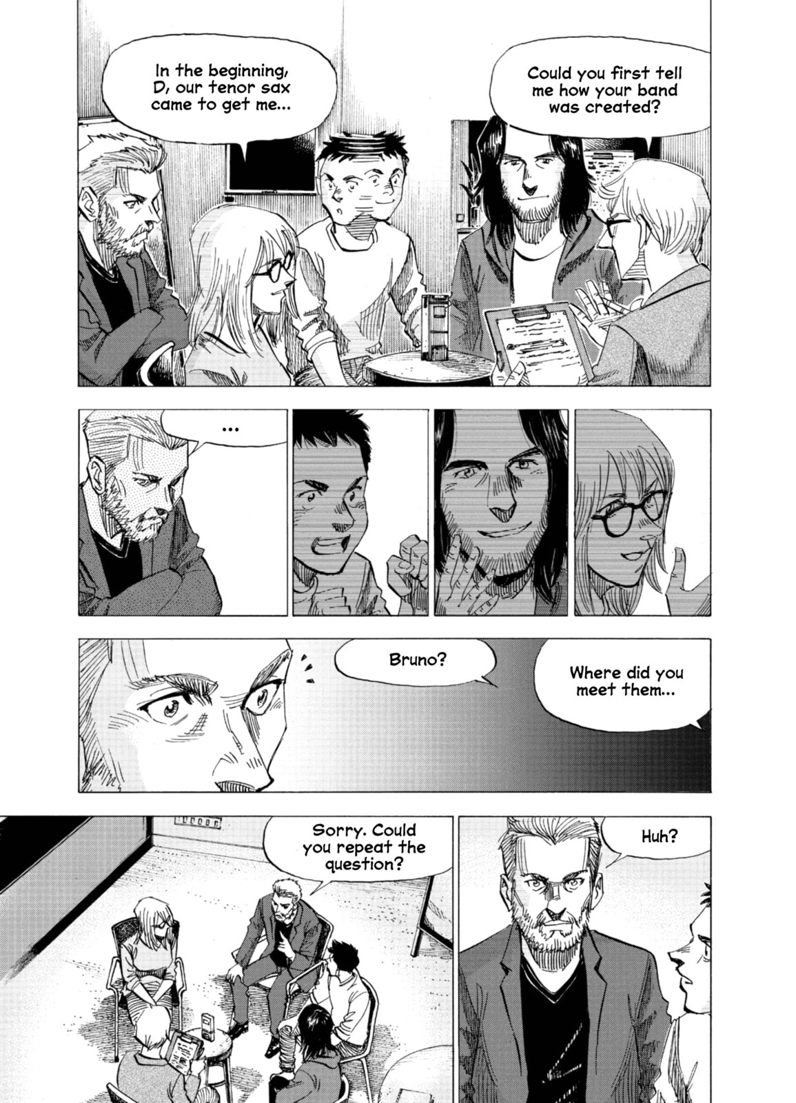 Read Blue Giant Supreme chapter 68 image 14 on Lezhin