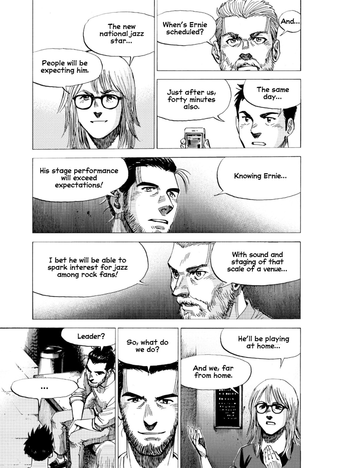 Read Blue Giant Supreme chapter 71 image 4 on Lezhin