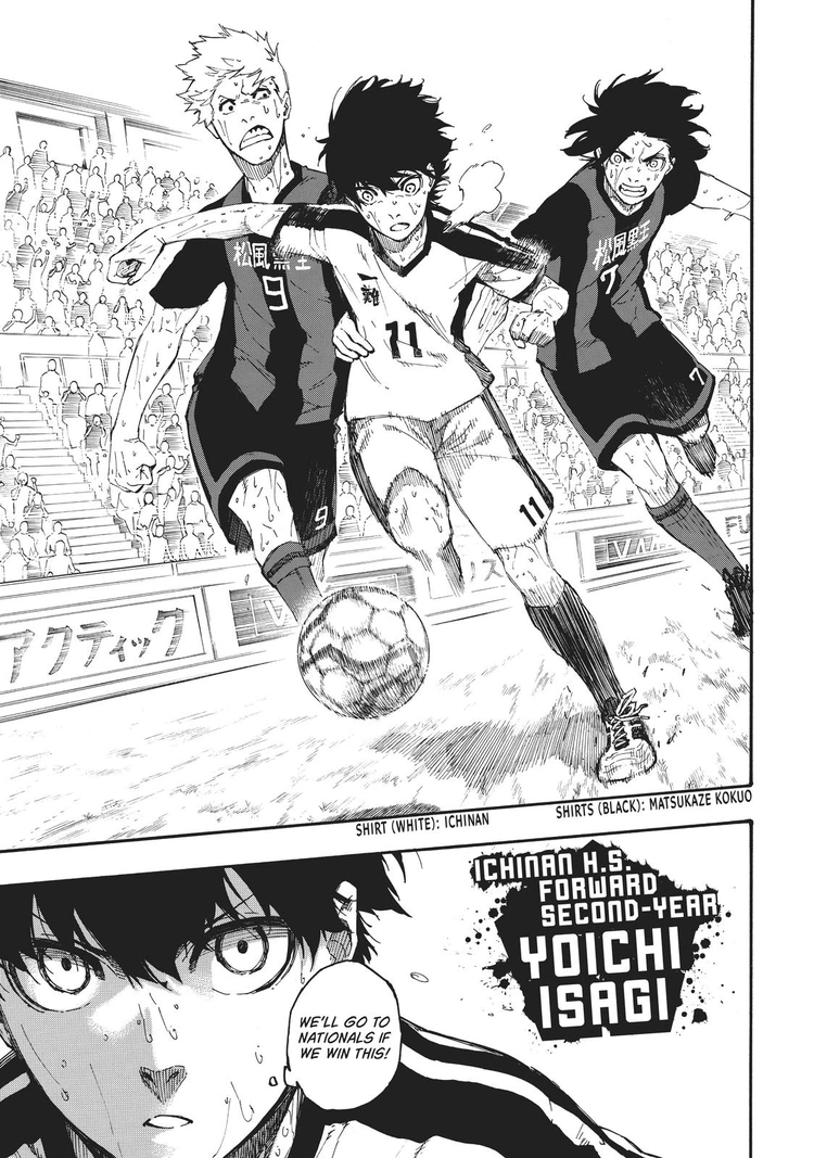 Read Blue Lock chapter 1.1 image 13 on Lezhin