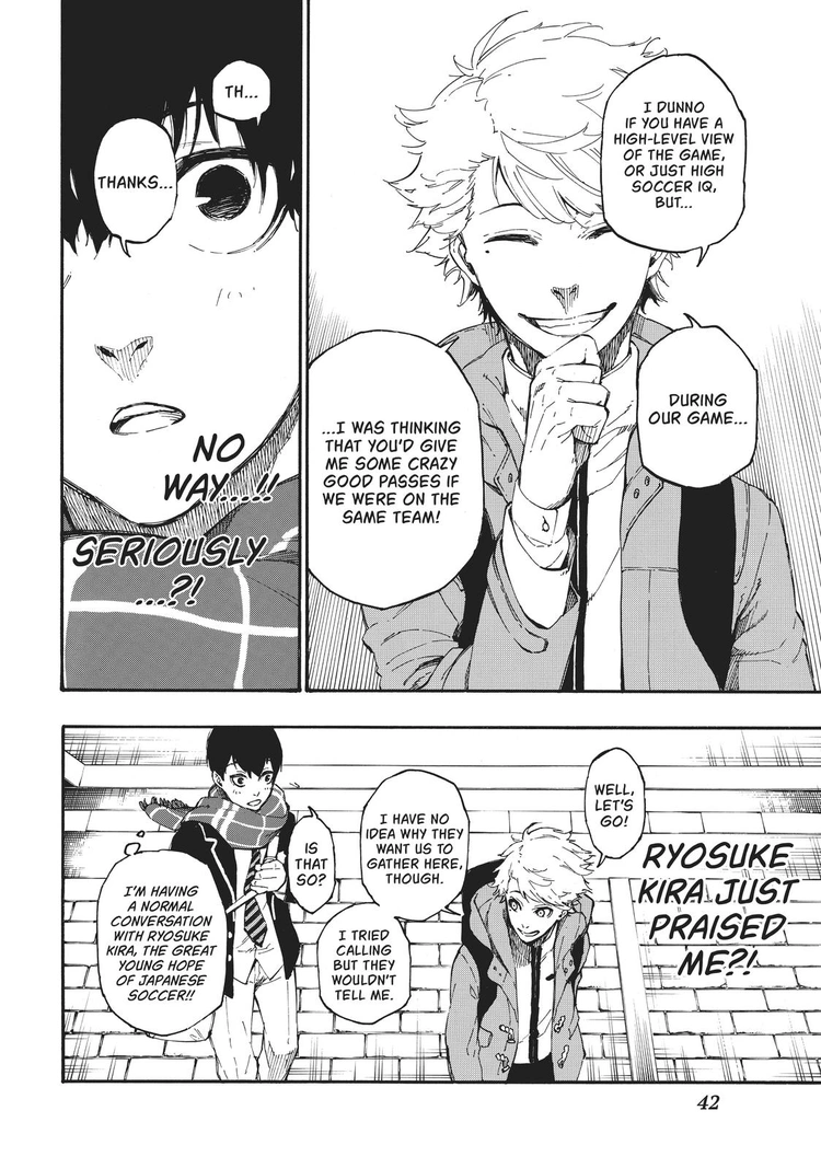 Read Blue Lock chapter 1.1 image 38 on Lezhin