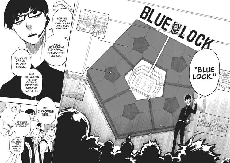 Read Blue Lock chapter 1.1 image 45 on Lezhin