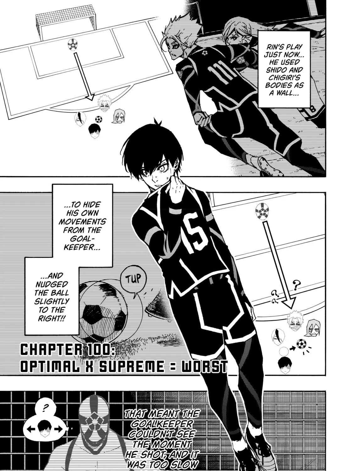 Read Blue Lock chapter 100 image 0 on Lezhin
