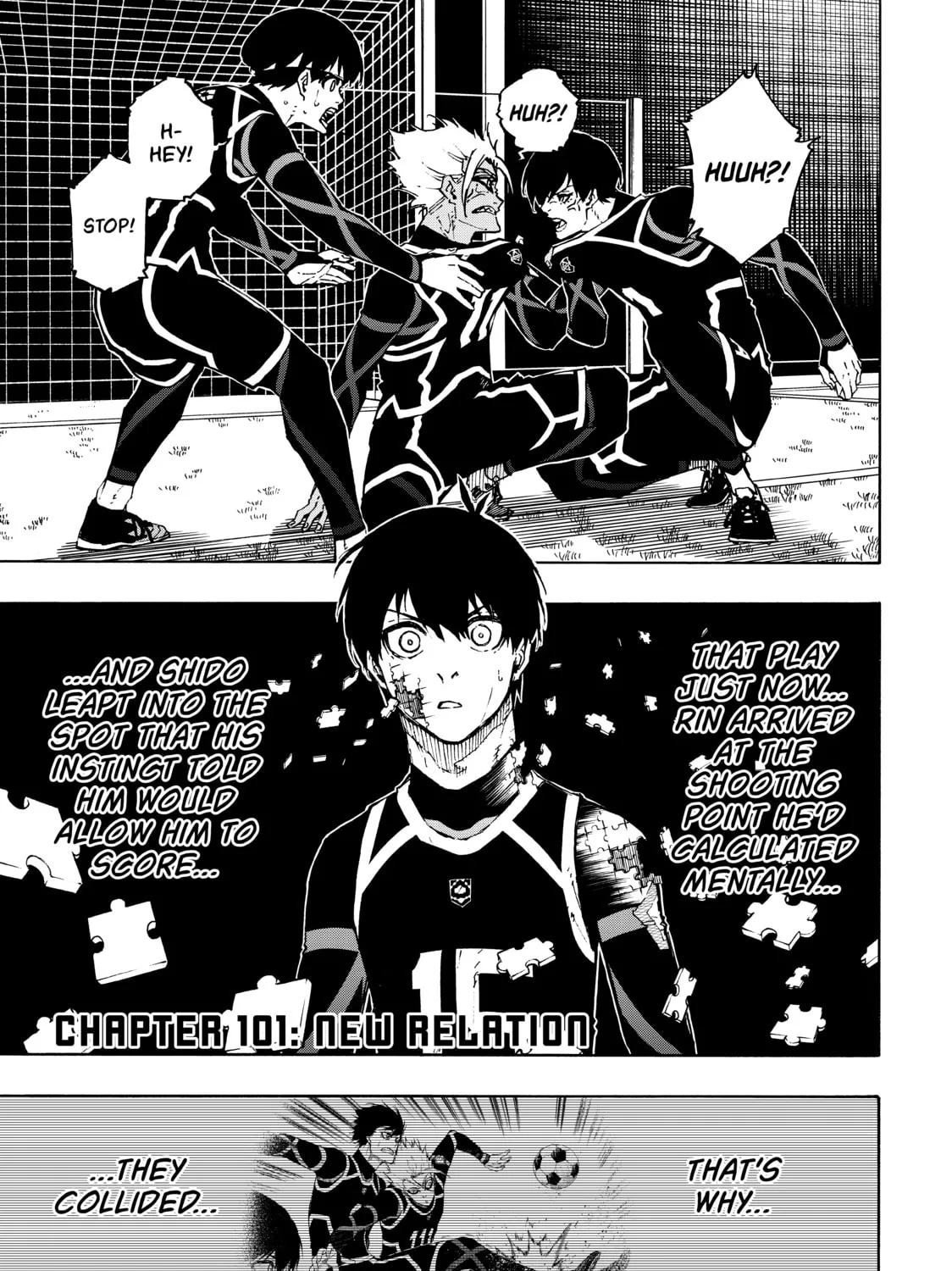 Read Blue Lock chapter 101 image 0 on Lezhin