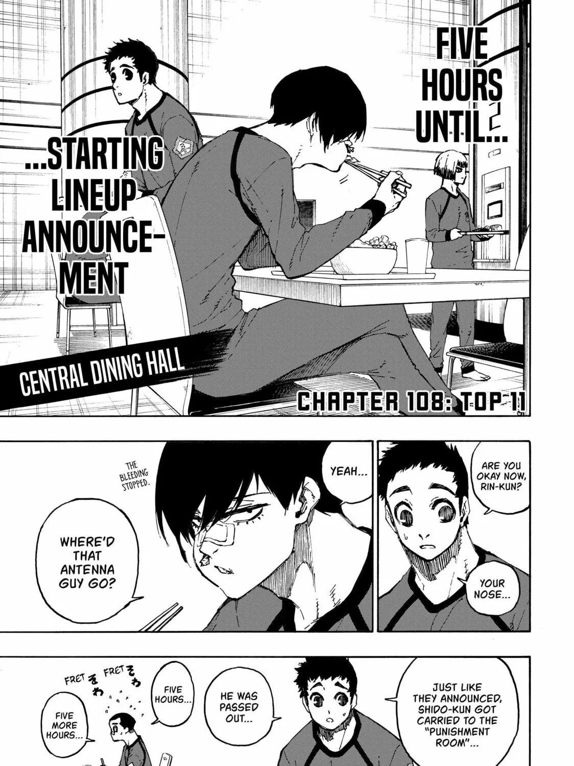 Read Blue Lock chapter 108 image 0 on Lezhin