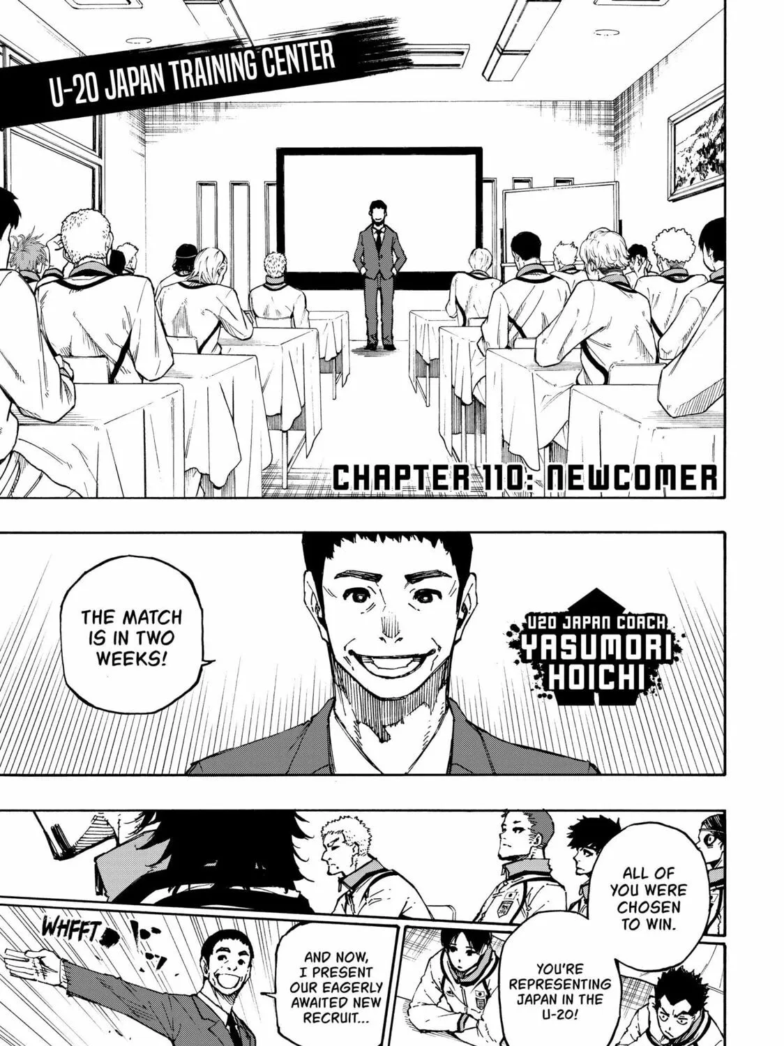 Read Blue Lock chapter 110 image 0 on Lezhin