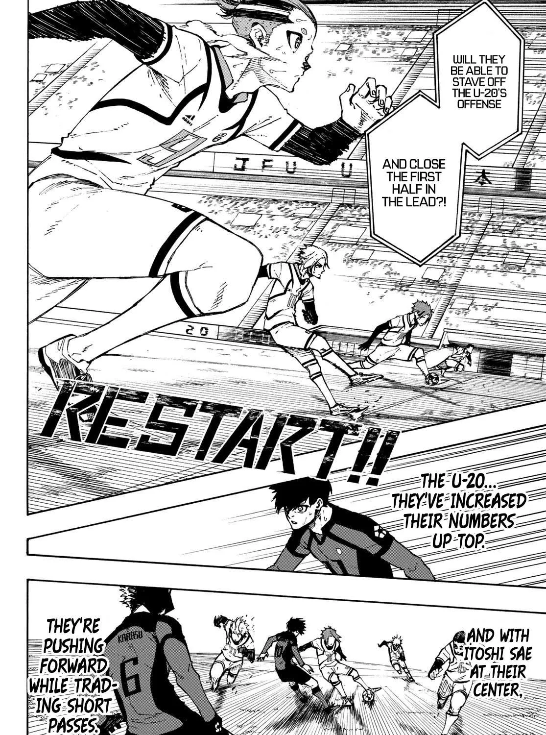 Read Blue Lock chapter 121.1 image 14 on Lezhin