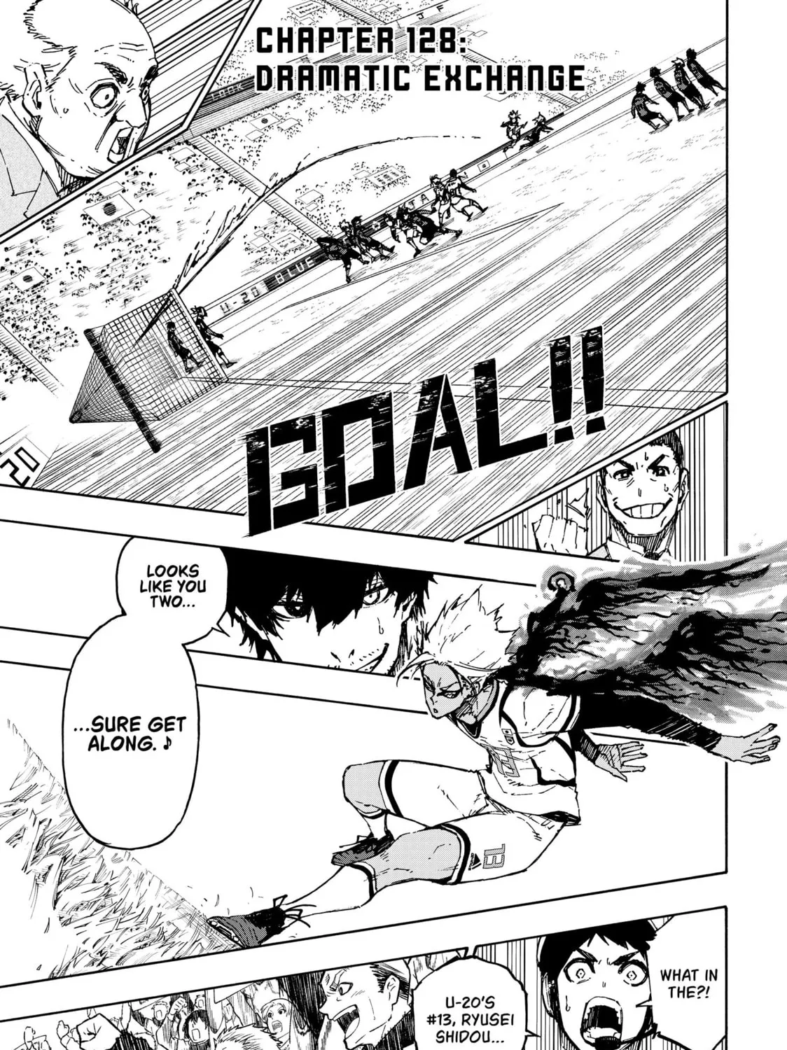 Read Blue Lock chapter 128 image 0 on Lezhin
