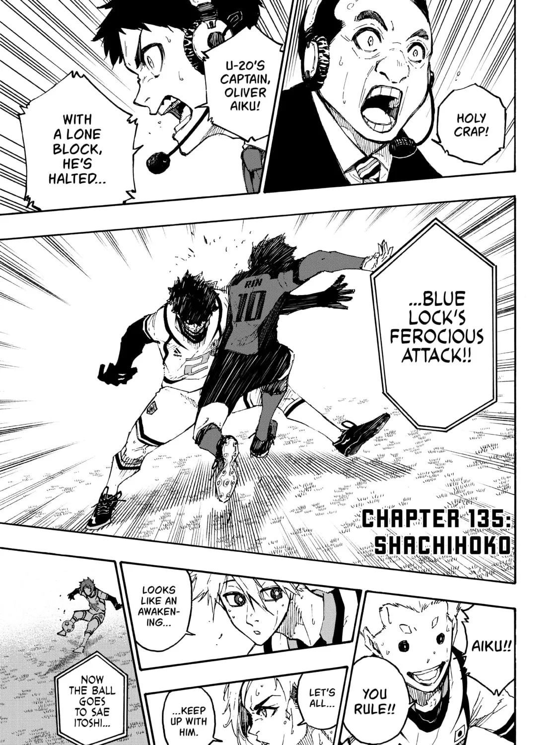 Read Blue Lock chapter 135 image 0 on Lezhin