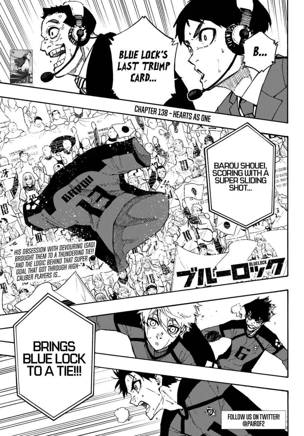 Read Blue Lock chapter 138.1 image 1 on Lezhin