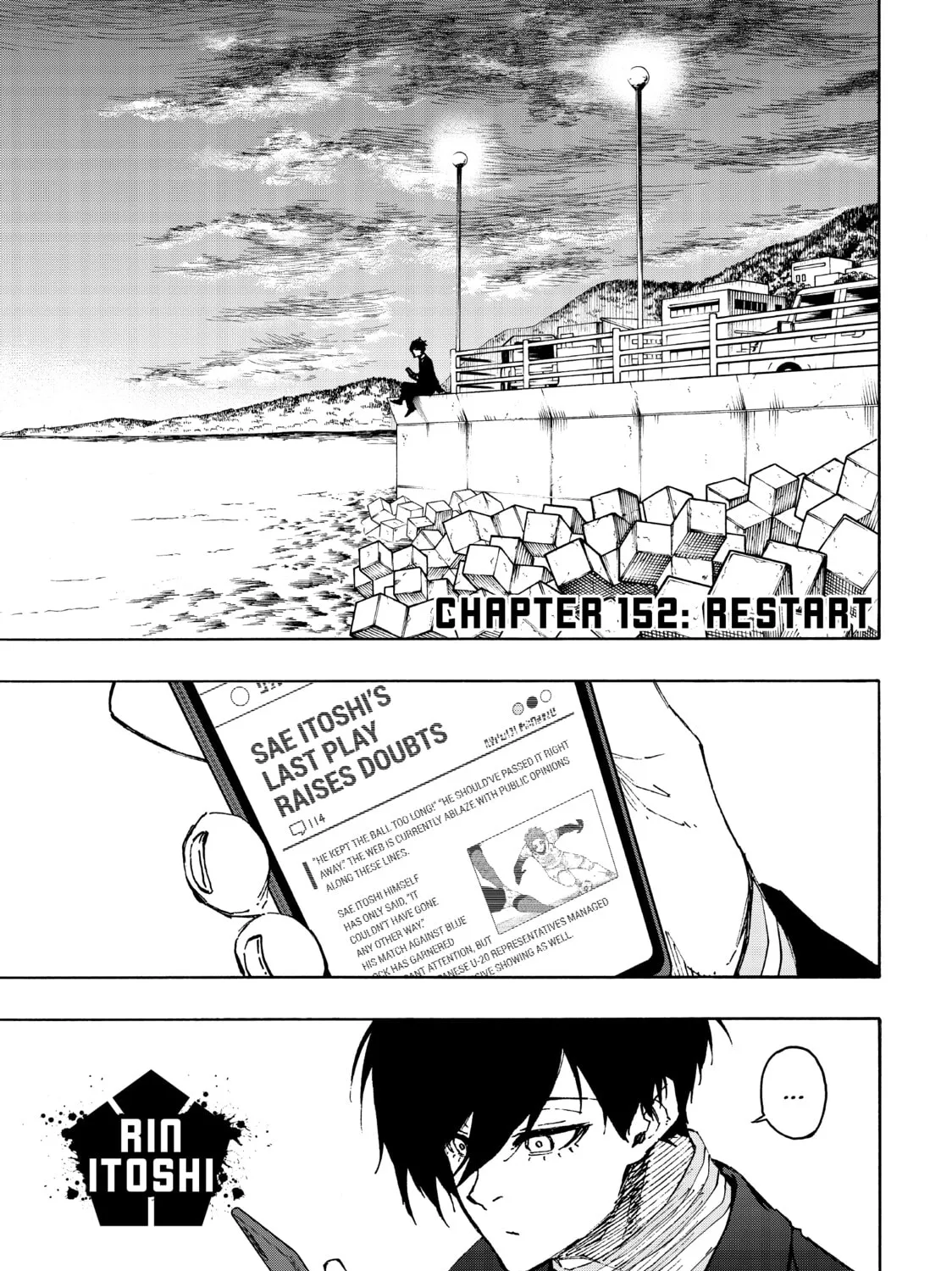 Read Blue Lock chapter 152 image 0 on Lezhin