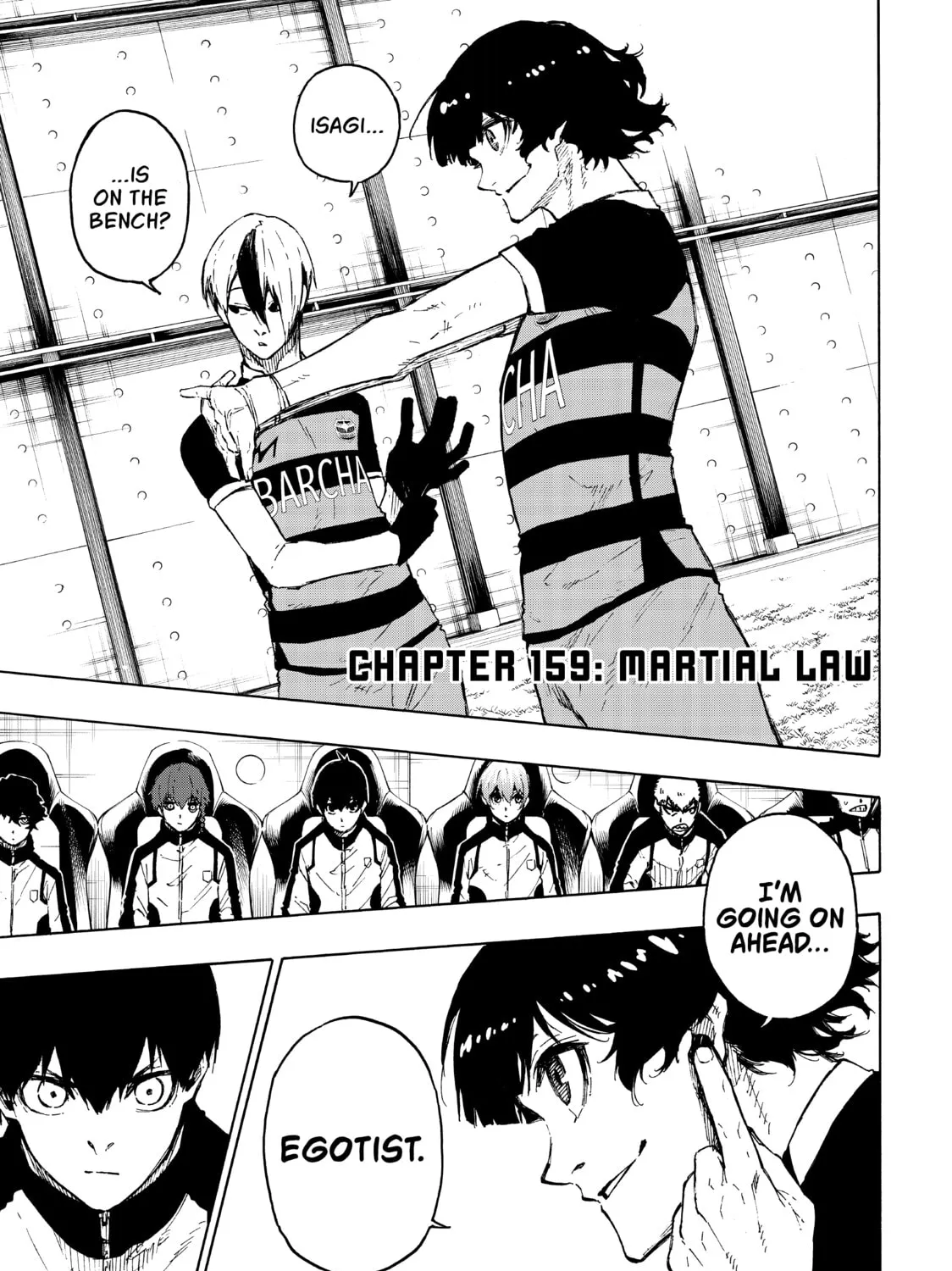 Read Blue Lock chapter 159 image 0 on Lezhin