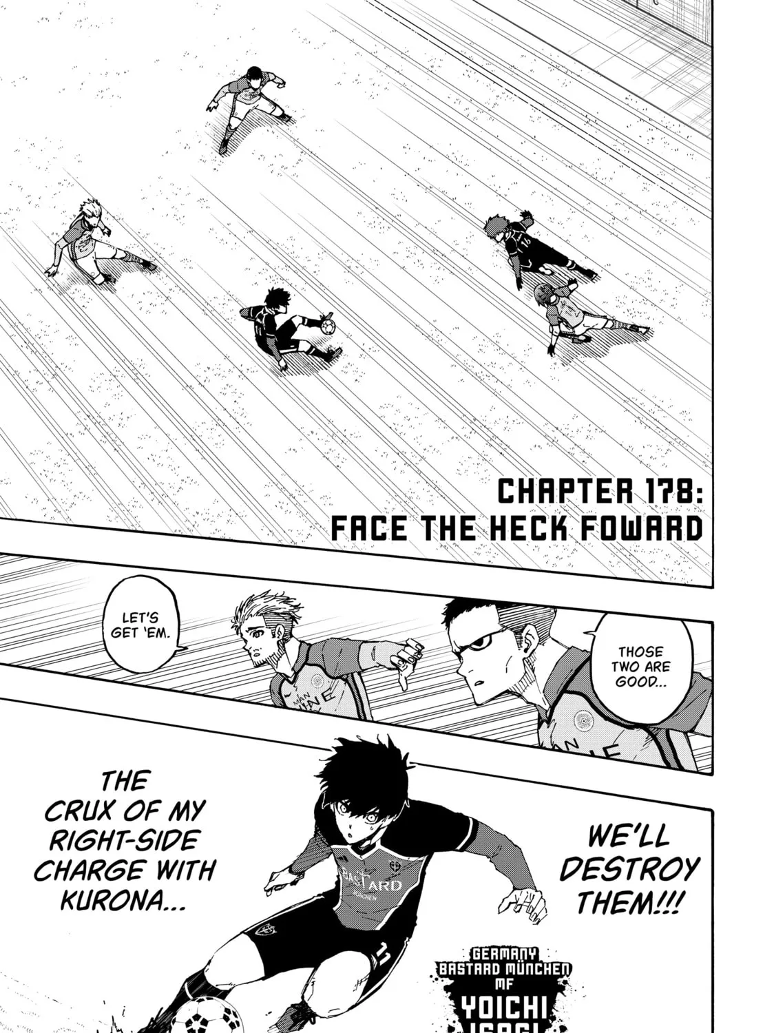 Read Blue Lock chapter 178 image 0 on Lezhin