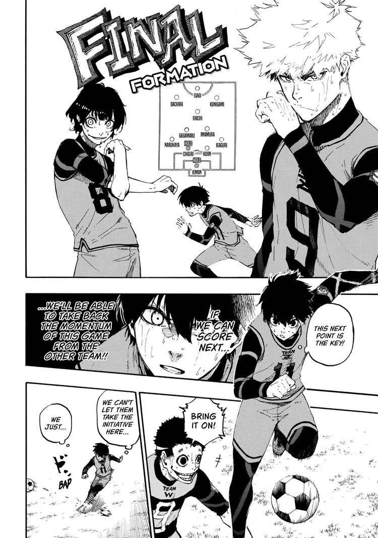 Read Blue Lock chapter 18.1 image 1 on Lezhin