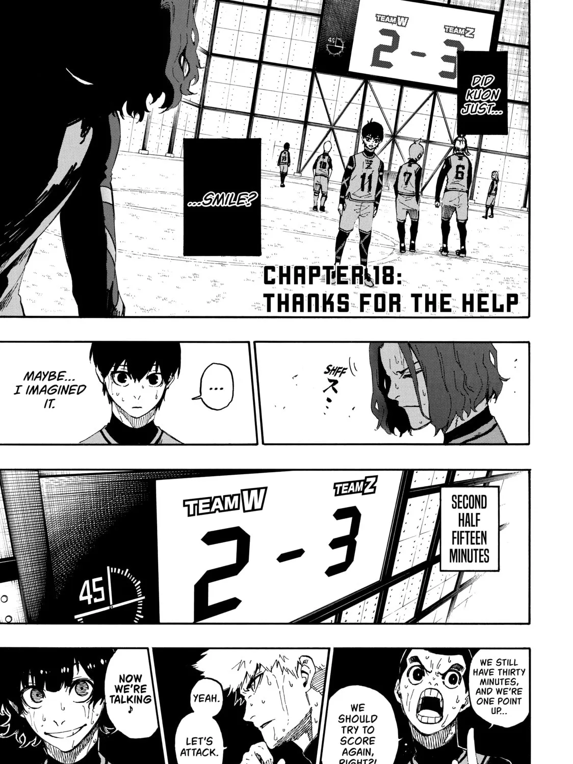 Read Blue Lock chapter 18 image 0 on Lezhin