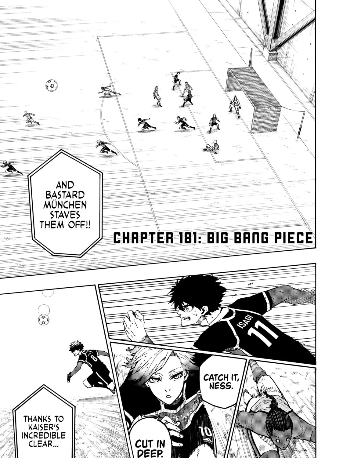 Read Blue Lock chapter 181 image 0 on Lezhin