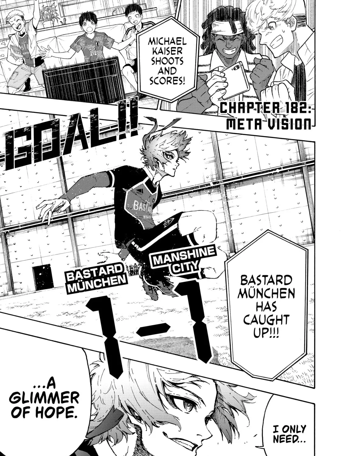 Read Blue Lock chapter 182 image 0 on Lezhin