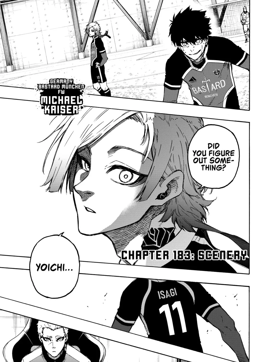 Read Blue Lock chapter 183 image 0 on Lezhin