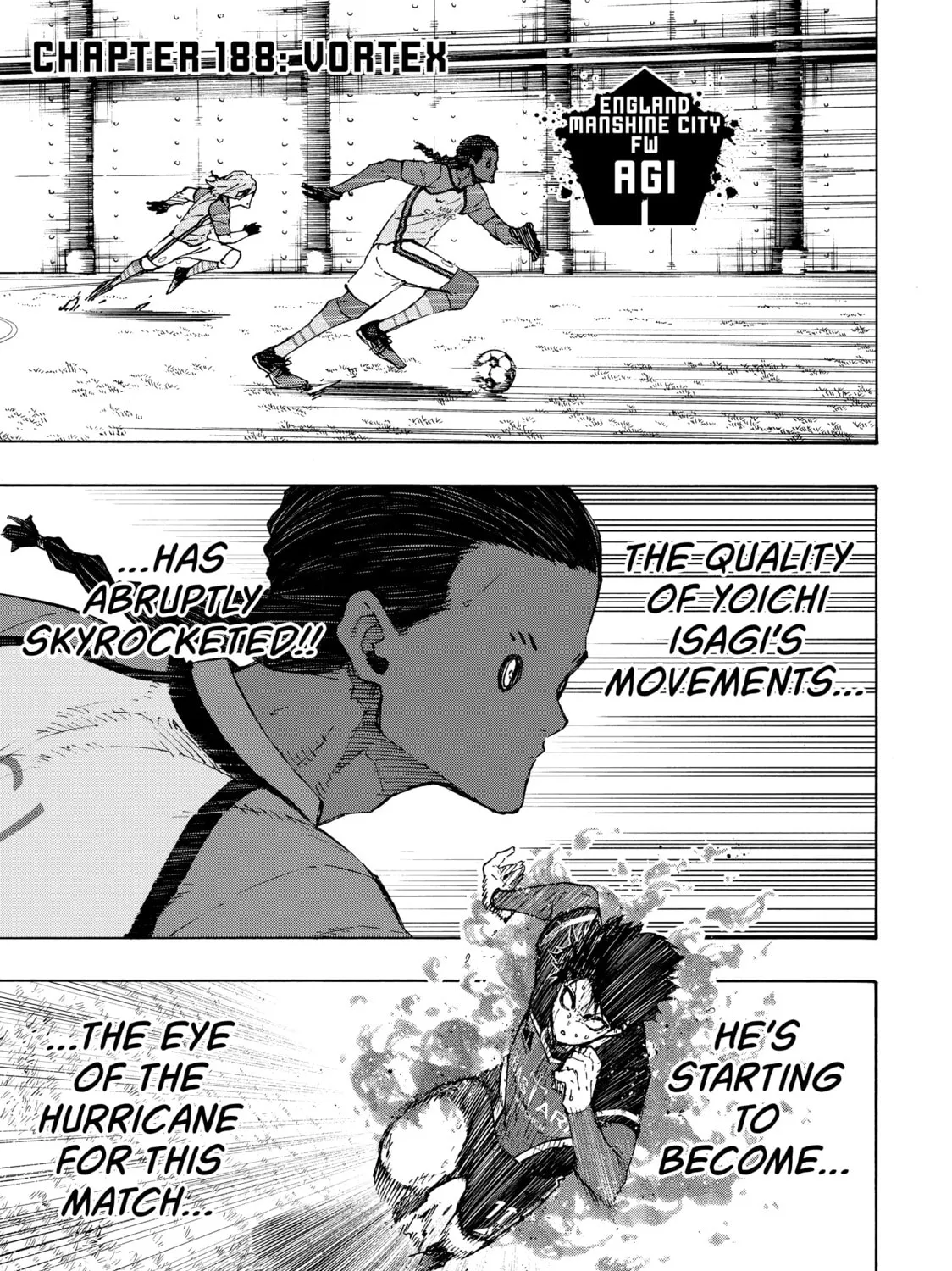 Read Blue Lock chapter 188 image 0 on Lezhin