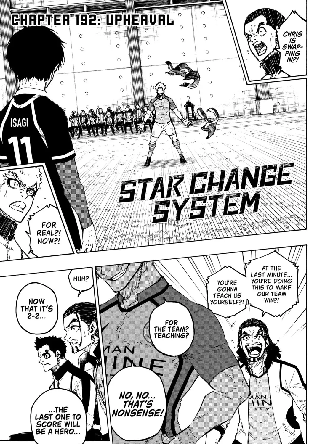 Read Blue Lock chapter 192 image 0 on Lezhin