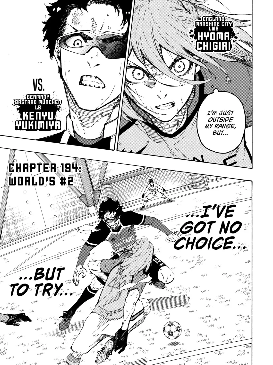 Read Blue Lock chapter 194 image 0 on Lezhin