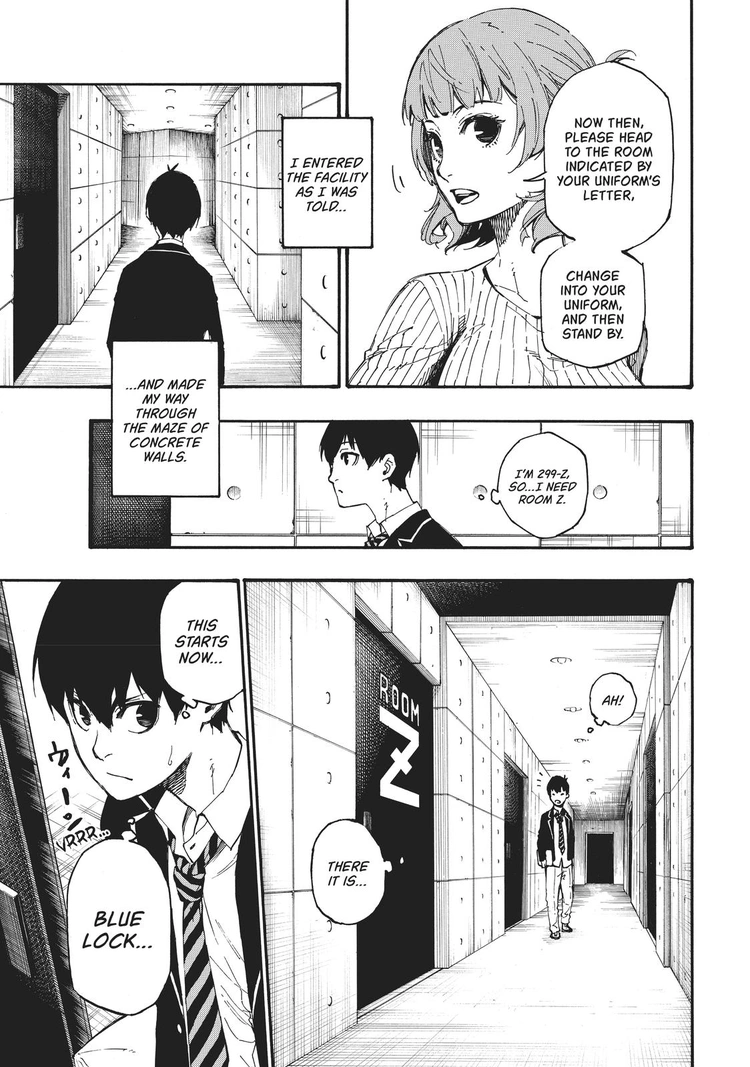 Read Blue Lock chapter 2.1 image 3 on Lezhin