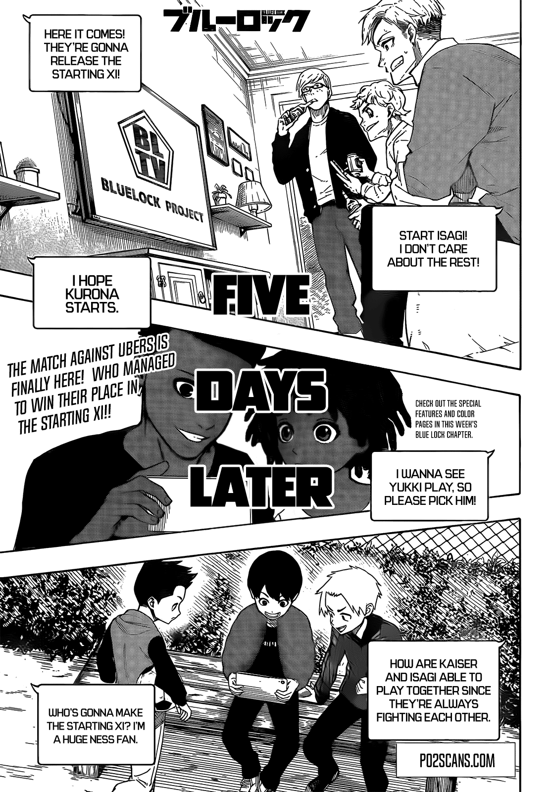 Read Blue Lock chapter 209.1 image 2 on Lezhin