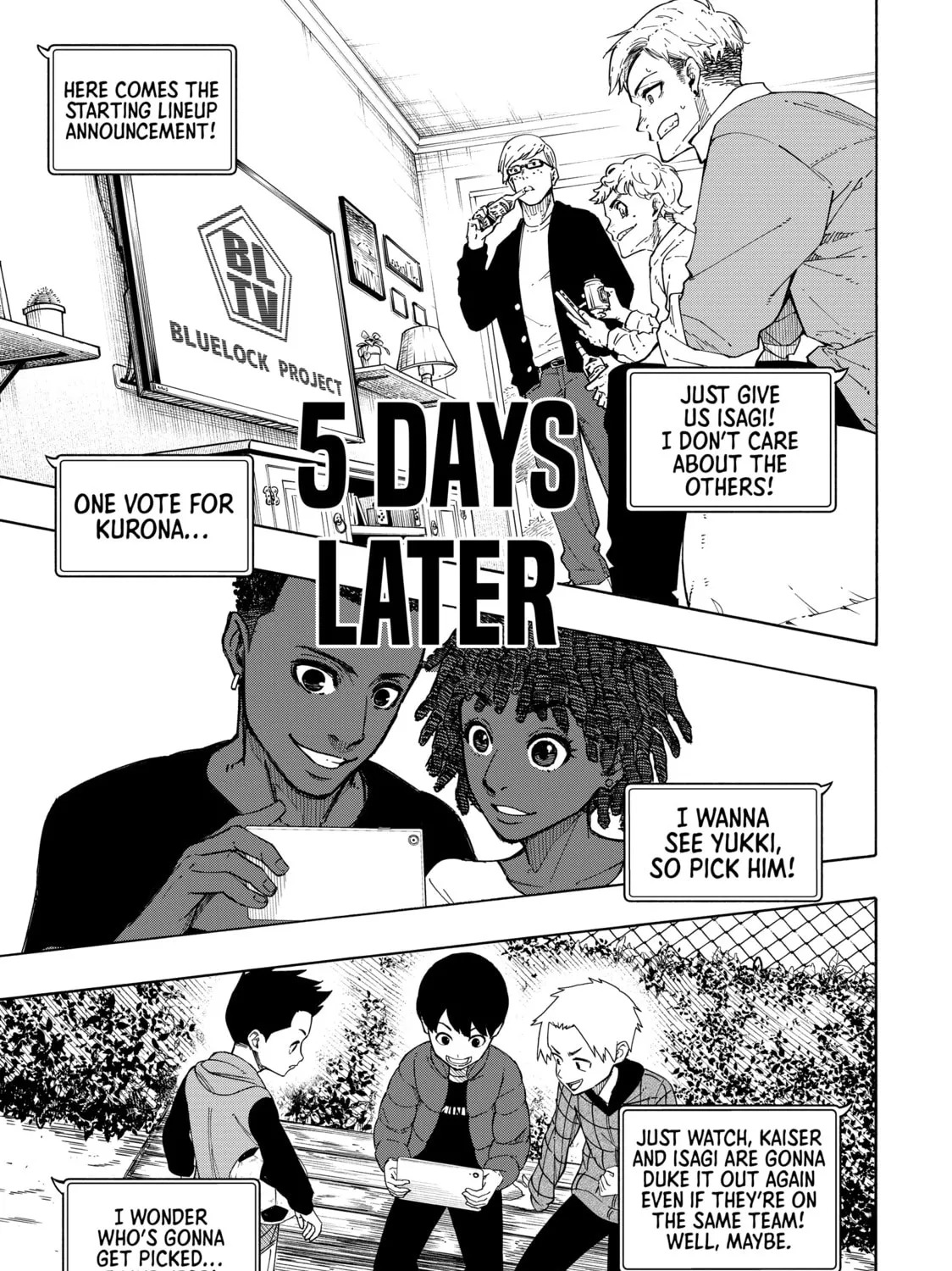 Read Blue Lock chapter 209 image 0 on Lezhin