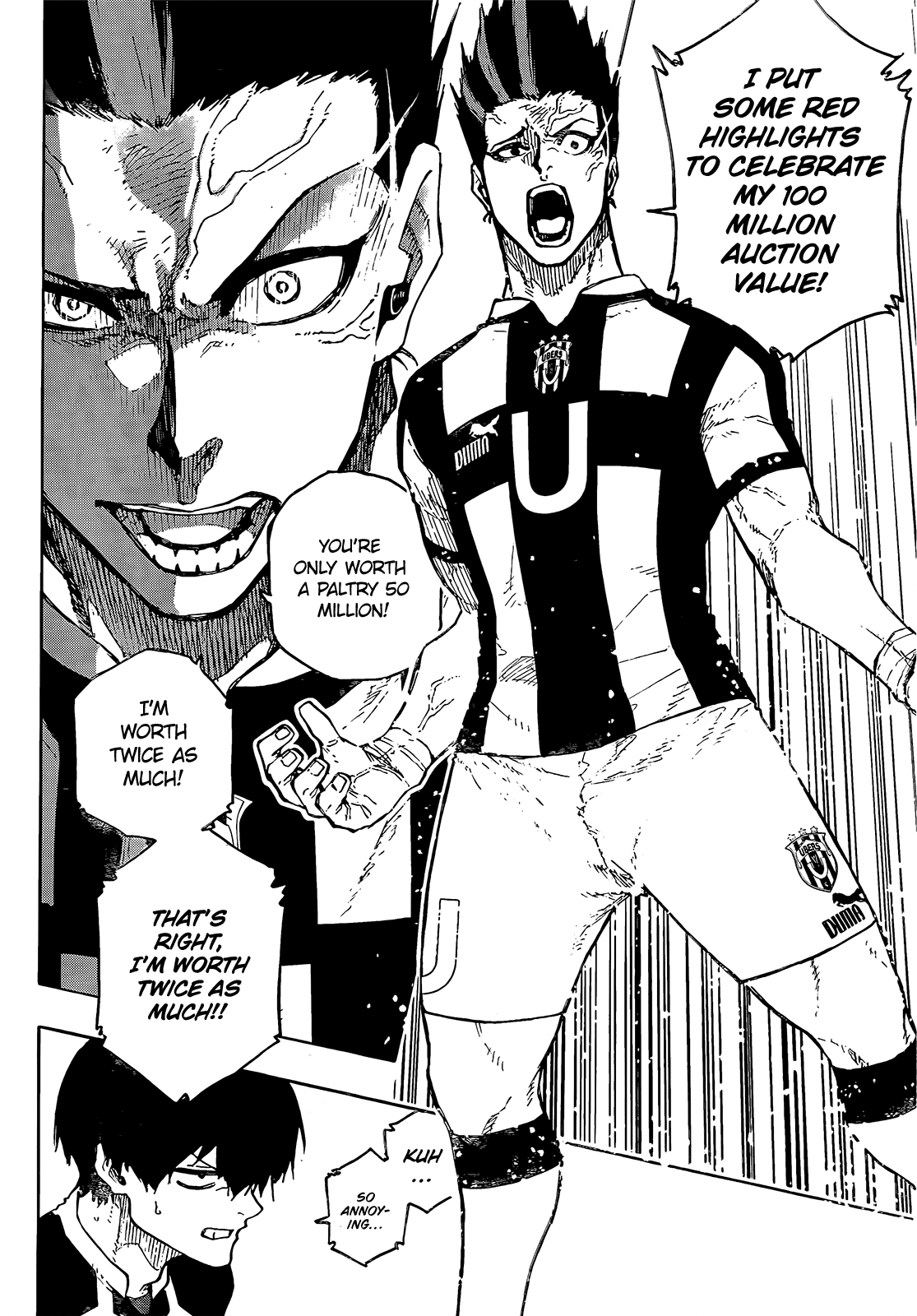 Read Blue Lock chapter 210.1 image 2 on Lezhin