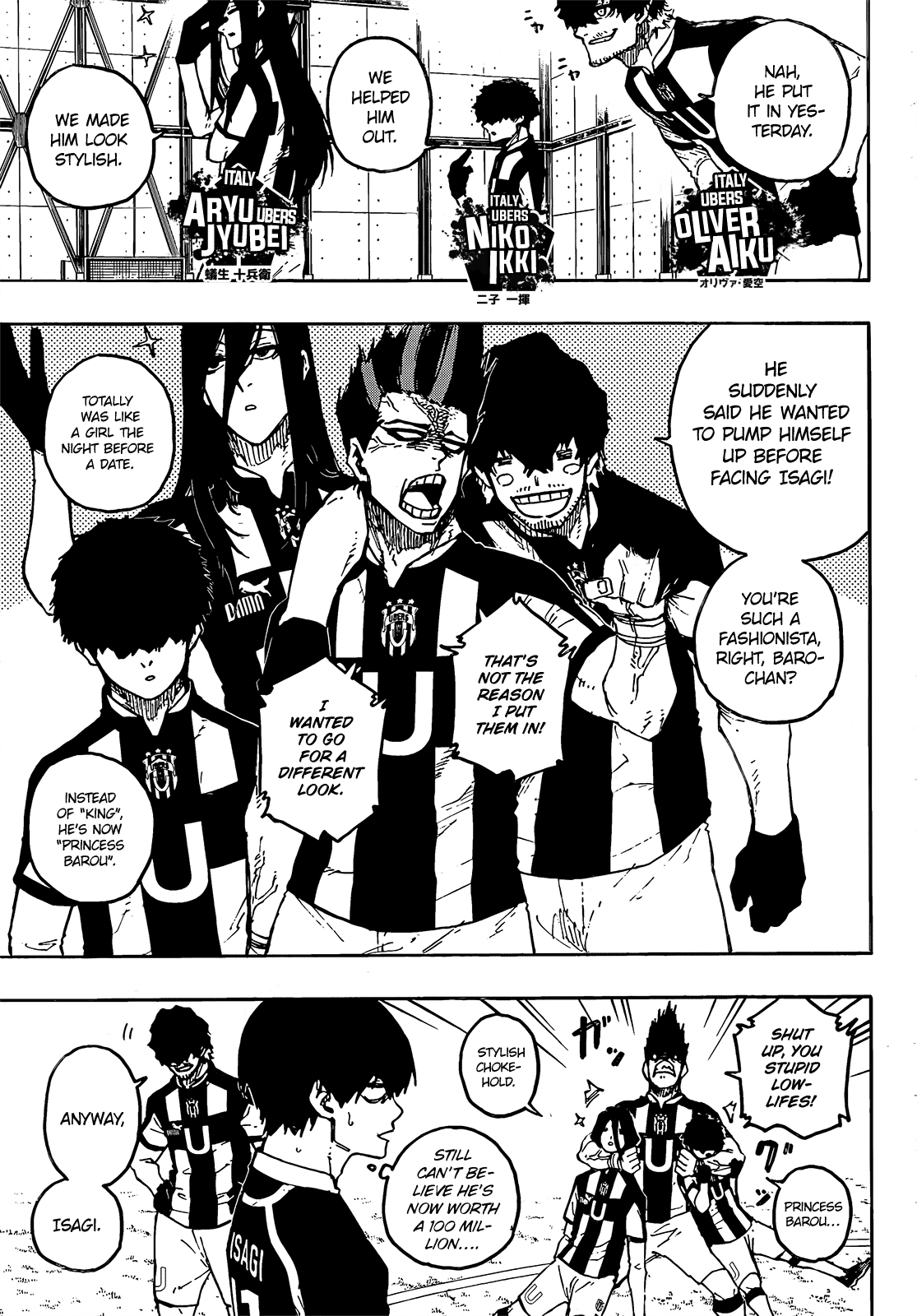 Read Blue Lock chapter 210.1 image 3 on Lezhin