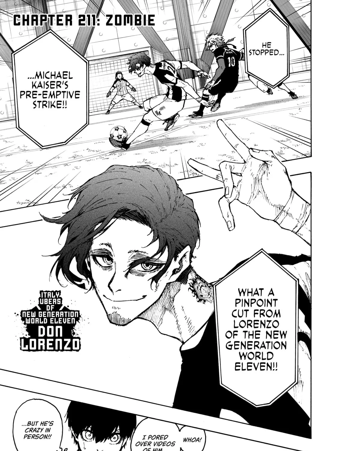 Read Blue Lock chapter 211 image 0 on Lezhin