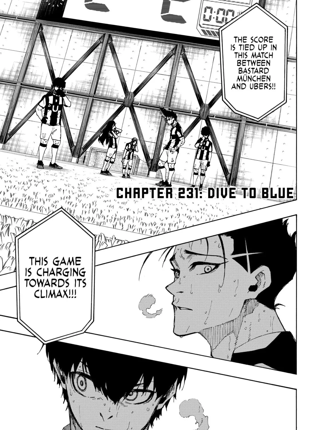 Read Blue Lock chapter 231 image 0 on Lezhin