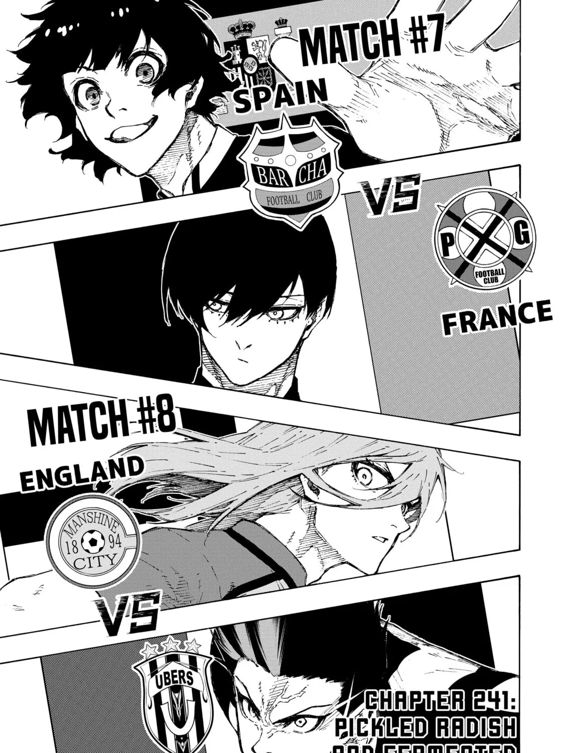 Read Blue Lock chapter 241 image 0 on Lezhin