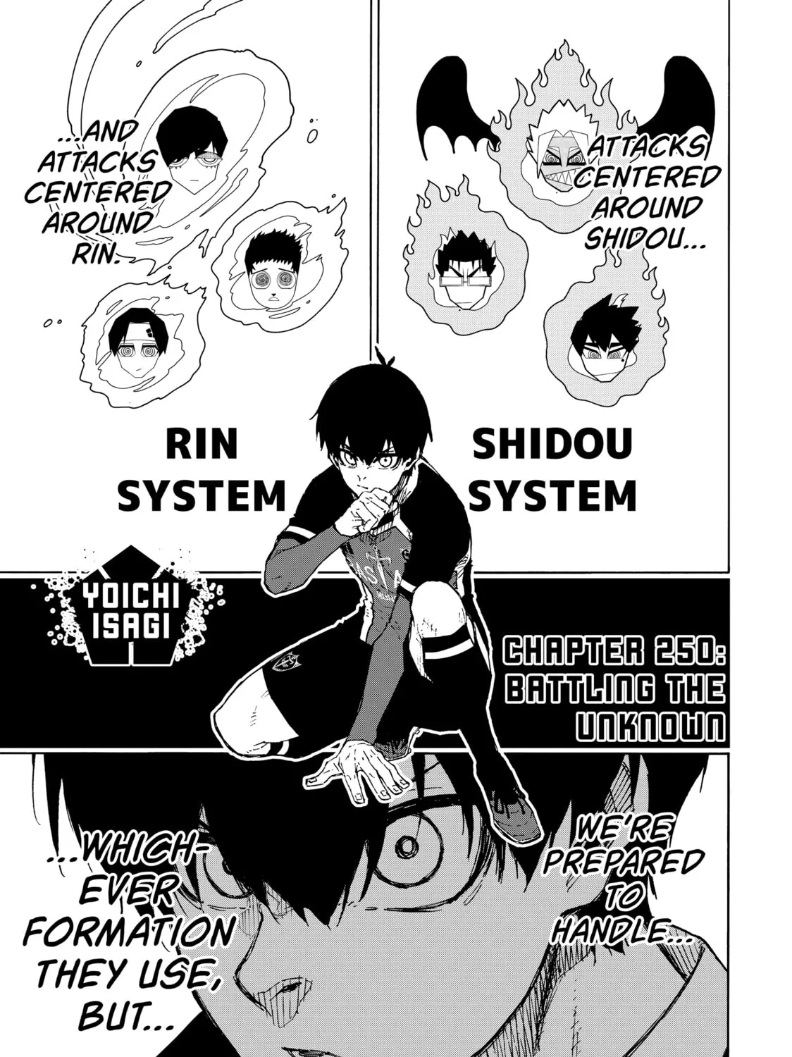Read Blue Lock chapter 250 image 0 on Lezhin