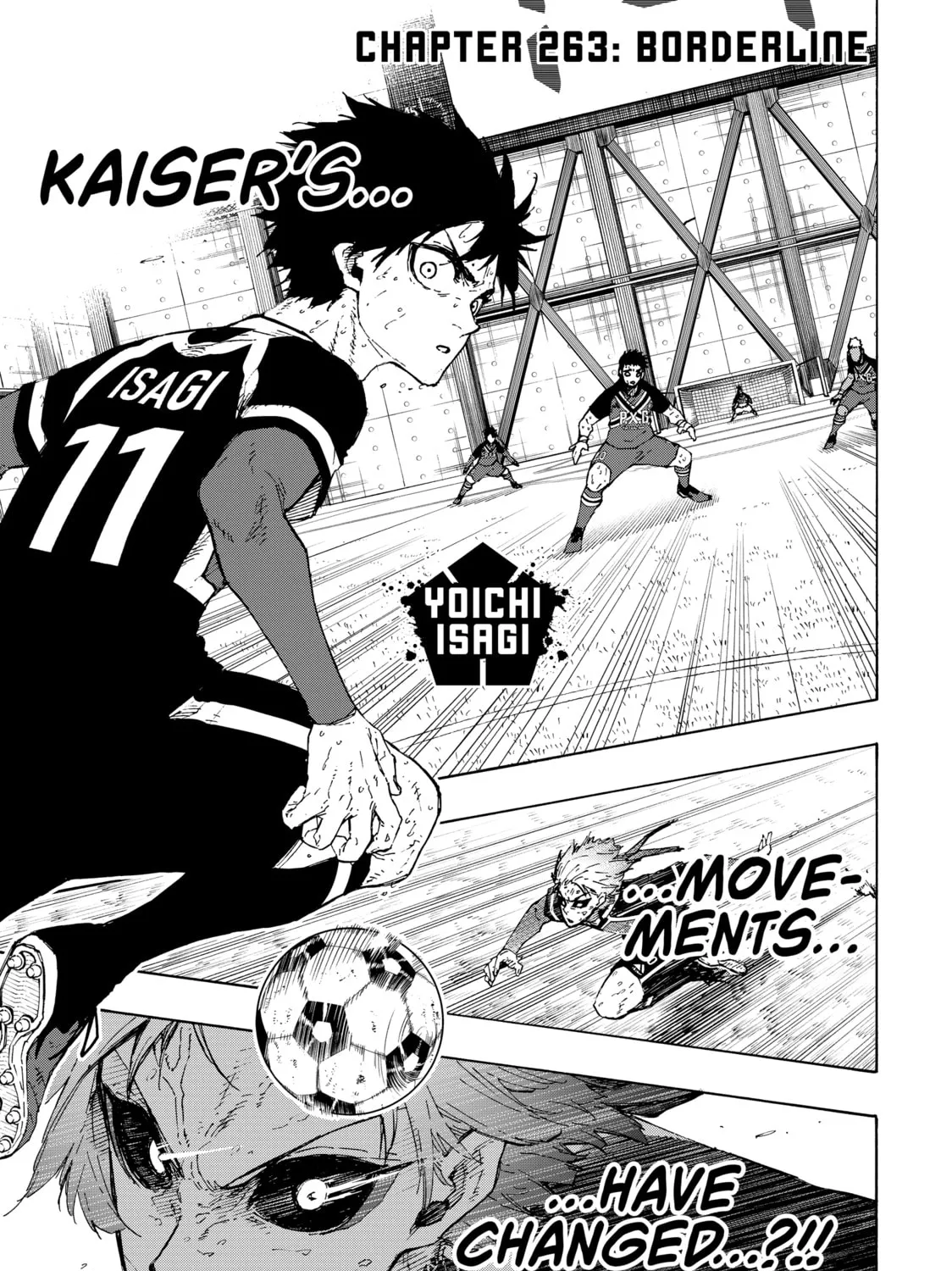 Read Blue Lock chapter 263 image 0 on Lezhin