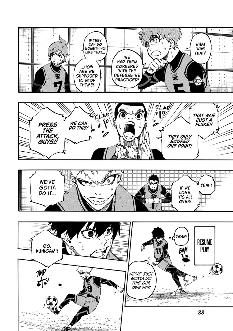 Read Blue Lock chapter 27.1 image 3 on Lezhin